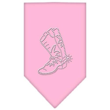 UNCONDITIONAL LOVE Boot Rhinestone Bandana Light Pink Small UN848225